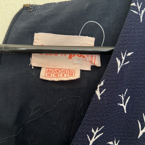 Showpo Mini Dress in Navy Blue Floral - Picture 8 of 9